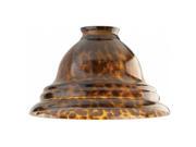 Westinghouse Lighting 8137500 2.25 in. Tortoise Pendant Glass Fitter Pack of 4