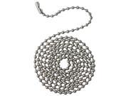 Westinghouse Lighting 7704900 3 ft. Stainless Steel Beaded Chain With Connector
