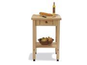 Columbian Home Products 7V04010 23.5 in. L x 36 in. H Maple Kitchen Cart