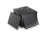 Excalibur 3926TB 9 Tray Deluxe Black With Timer Dehydrator