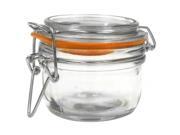 Anchor Hocking 98908 5.4 Oz Glass Heremes Clamp Jar Case of 12