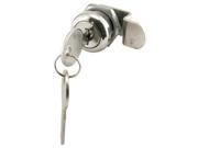 Prime Line Products Nickel Plated Mailbox Lock S4091
