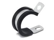 KMC Stampings COL2809SS 1.75 in. Stainless Steel Medium Duty Clamp With Epdm Rubber Cushion .281 Screw Hole Diameter Pack 10 Pieces