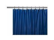 Carnation Home Fashions USC 4 09 4 Gauge Vinyl Shower Curtain Liner Navy