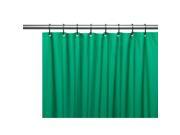 Carnation Home Fashions USC 8 91 8 gauge Anti Mildew Shower Curtain Liner Emerald