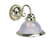 National Brand Alternative 671510 Vanity Fixture 2 Light 8 In. W X 8 In. H X 9 .5 In. Polished Brass