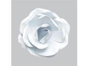 Jubilee Collection MG2000 Large Metal Rose Magnet White 1 Only