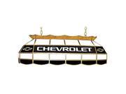 Chevy Bow Tie Stained Glass 40 Inch Lighting Fixture
