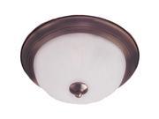 Maxim Lighting 5830FTOI 6 1 Light Flush Mount with Frosted Glass Oil Rubbed Bronze