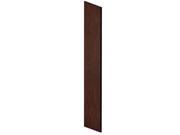 Salsbury 30044MAH Side Panel Open Access Designer Wood Locker 24 Inches Deep With Sloping Hood Mahogany
