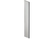 Salsbury 30044GRY Side Panel Open Access Designer Wood Locker 24 Inches Deep With Sloping Hood Gray