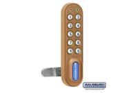 Salsbury 22290GLD Electronic Lock For Extra Wide Designer Wood Locker Door Gold