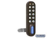 Salsbury 11190BLK Electronic Lock For Solid Oak Executive Wood Locker Door Black