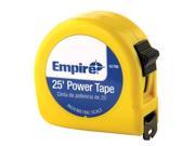 Empire Level 272 627IM 1 Inchx25 Power Measuring Tape W Neon Oran