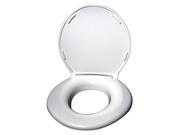 Big John Products 2445646 1W Toilet Seat with Cover White