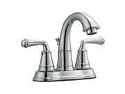 Design House 524512 Eden 4 in. Lavatory Faucet Polished Chrome Finish