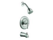 Design House 524660 Ironwood Tub and Shower Faucet Satin Nickel Finish