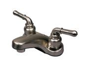 Ultra Faucets UF08342C Two Handle Brushed Nickel Non Metallic Series Lavatory Fa
