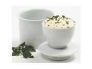 Norpro 291 White Porcelain Butter Keeper