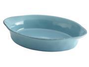 Rachael Ray 2 qt. Oval Cucina Baker Agave