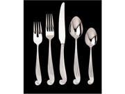 Ginkgo 079914 44005 9 LaMer 5 Piece Place Setting 18 10 Stainless Steel All Bright Finish