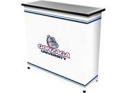 Trademark Poker CLC8000 GU Gonzaga UniversityT 2 Shelf Portable Bar with Case