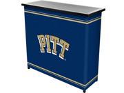 Trademark Poker CLC8000 PITT University of PittsburghT 2 Shelf Portable Bar with Case