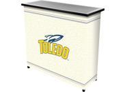 Trademark Poker CLC8000 UTDO University of ToledoT 2 Shelf Portable Bar with Case