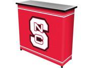 Trademark Poker LRG8000 NCS North Carolina StateT 2 Shelf Portable Bar with Case
