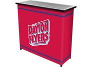 Trademark Poker LRG8000 UD University of DaytonT 2 Shelf Portable Bar with Case