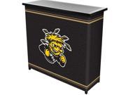 Trademark Poker LRG8000 WSU Wichita State UniversityT 2 Shelf Portable Bar with Case