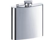 Visol VF1148 Shiner Premium Polished Stainless Steel 6oz Hip Flask