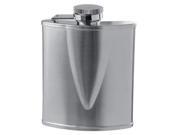 Visol VF2017 Zebra Wide Mouth Stainless Steel 6oz Hip Flask