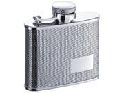 Visol VF1160 Sparkle Diamond Stainless Steel 4oz Hip Flask