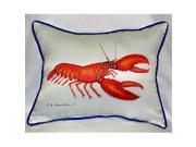 Betsy Drake HJ081 Lobster Art Only Pillow 15 x22