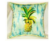 Betsy Drake HJ400 Pineapple Art Only Pillow 18x18