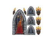 Beistle 00912 Stairway Window And Torch Props Pack of 12