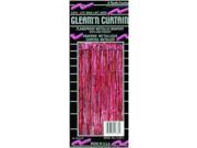 Beistle 55210 R 2 Ply FR Gleam N Curtain Pack of 6
