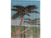 Bamboo54 5236 Double Palm Tree Curtain
