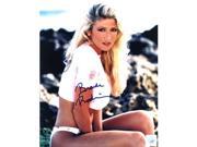 Superstar Greetings BR 8b Brande Roderick Signed 8X10 Photo Pink Top