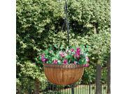 Griffith Creek Designs 9115 Victorian 16 in. Hanging Basket Hammered Bronze