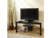 Convenience Concepts TV 01A Classic Glass Wood and Glass TV Stand