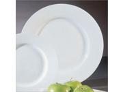 Ten Strawberry Street Z Ware White 10.5 Inch Dinner Plate Set Of 6