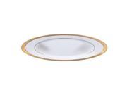 Ten Strawberry Street Luxor Gold 9 Inch Rim Soup Plate Set Of 6