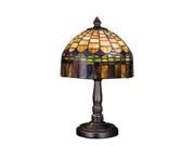 Meyda Tiffany 29485 14 Inch H Tiffany Candice Mini Lamp