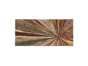 Woodland 38435 Trendy Wooden Abstract Wall Decor Without Hassles of Stapling