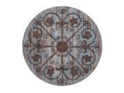 Woodland Import 50919 Wall Decor Timeless and Elegant Design in Round Shape