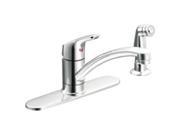 Cleveland Faucet Group 103852 Cfg Baystone Kitchen Faucet With Side Spray Chrome