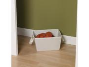 Household Essentials 311000 Natural Blended Canvas Small Tapered Bin