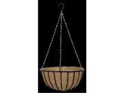 Gardman Traditional Hanging Basket Wit Black 14 Inch R408